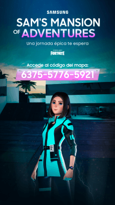 Samsung amplía su presencia en el mundo de los videojuegos con el lanzamiento de un espacio virtual en Fortnite