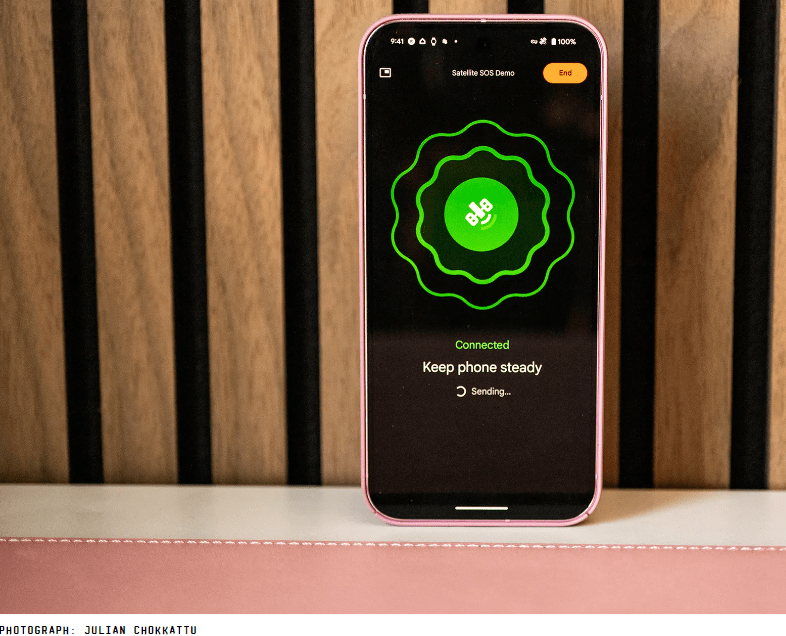 Cómo funciona el eSOS por satélite de Google en Pixel 9